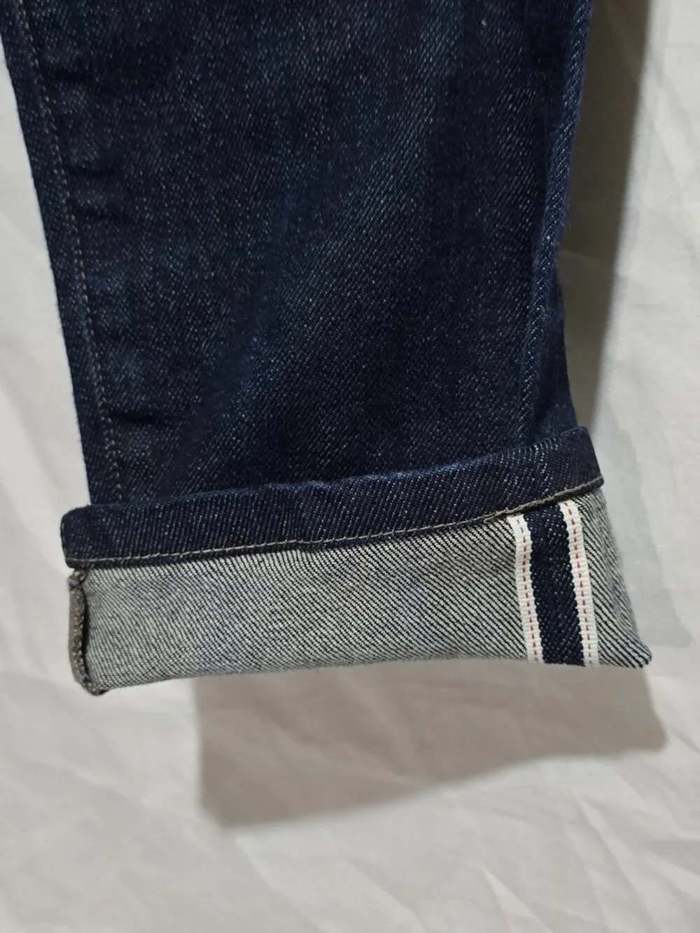 Uniqlo Jeans Men's Selvedge Blue Kaihara Denim Slim Straight Jean - Sz 30x32*